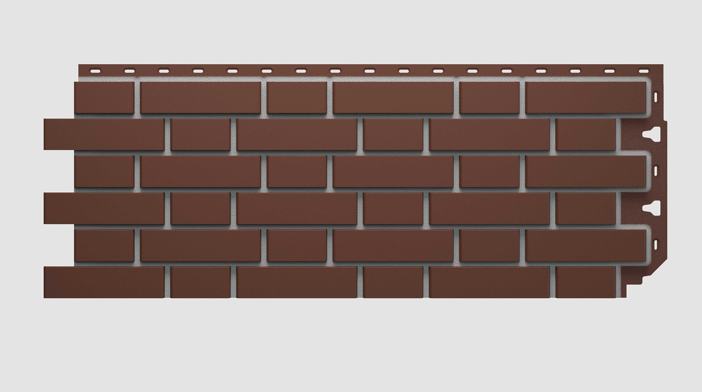 Фасадная панель Docke Флемиш, цвет Коричневый